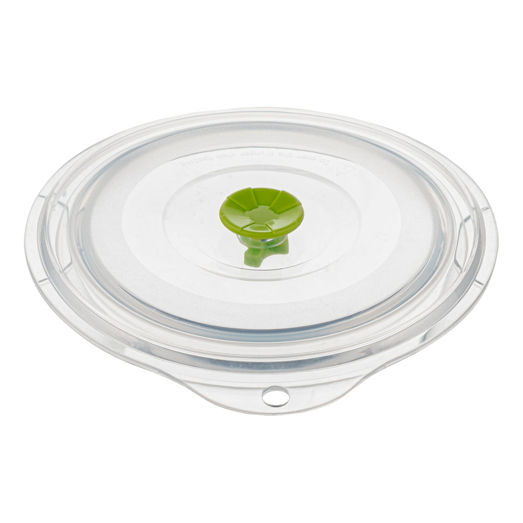 Fresh Hero 31 oz Green Silicone Airtight Food Storage Container - with Vented Lid, Collapsible - 7" x 7" x 3" - 20 count box
