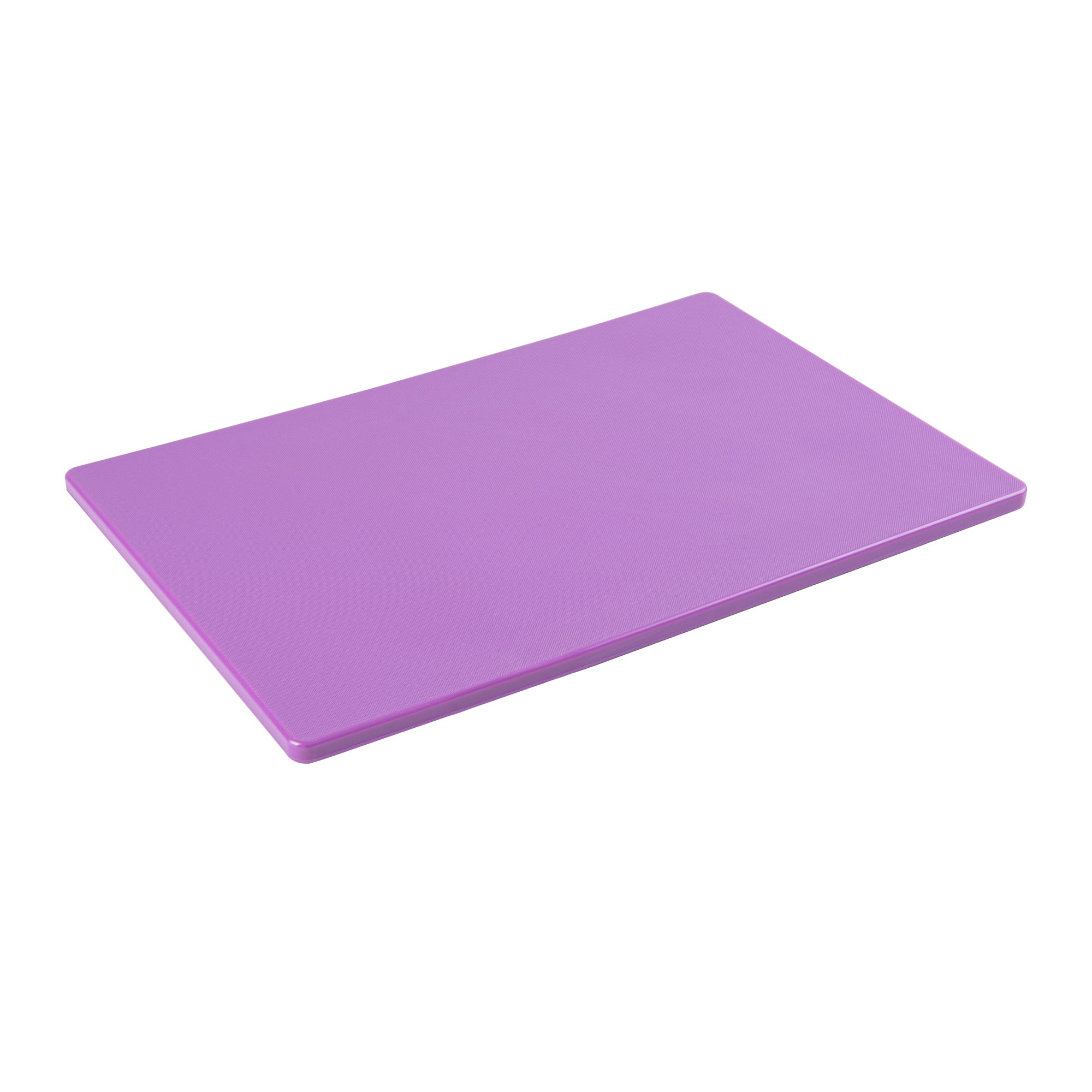 Chef 101 Purple Plastic Cutting Board - 18" x 12" - 1 count box