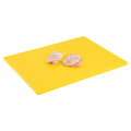 Chef 101 Yellow Plastic Cutting Board - 20" x 15" - 1 count box