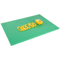Chef 101 Green Plastic Cutting Board - 24" x 18" - 1 count box