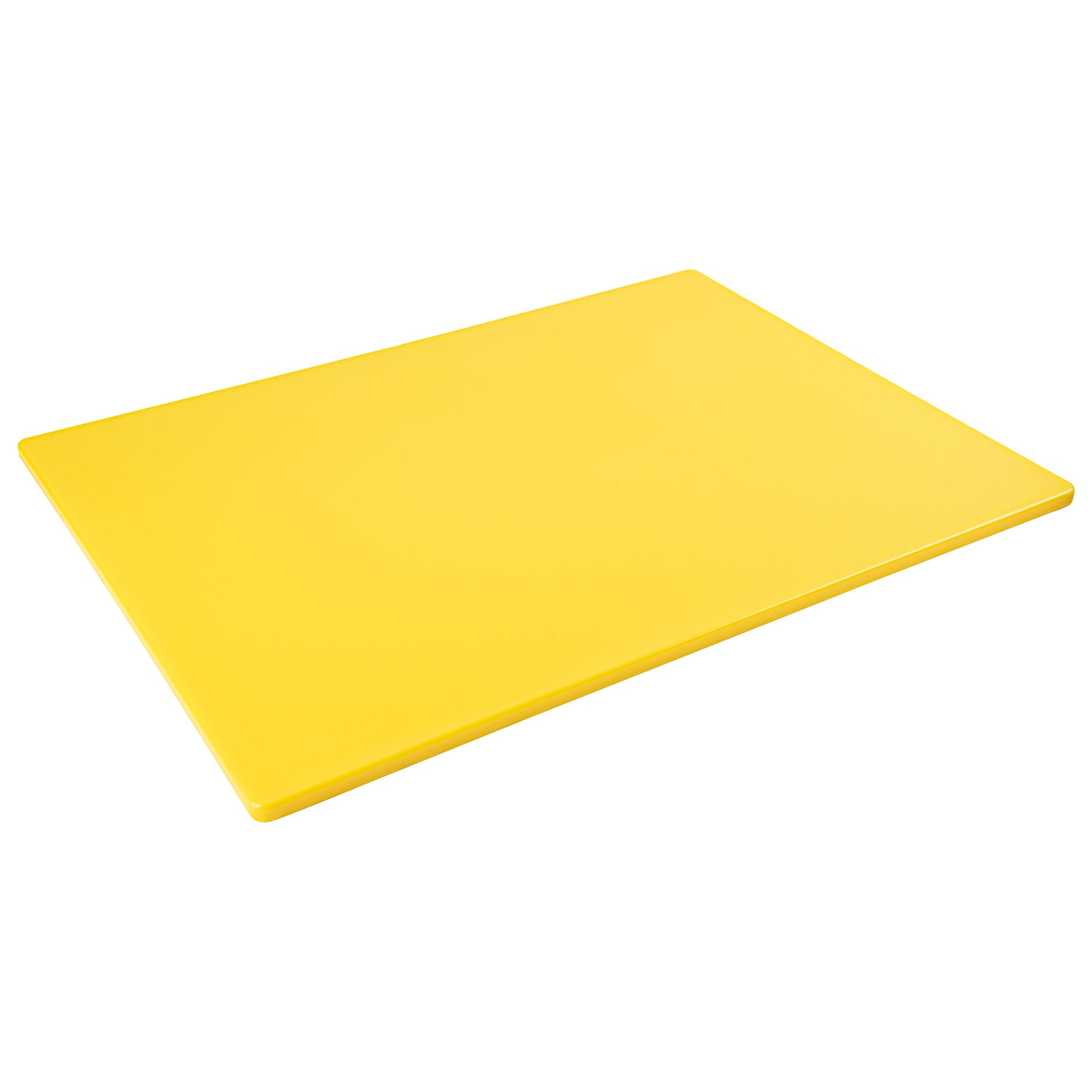 Chef 101 Yellow Plastic Cutting Board - 24" x 18" - 1 count box