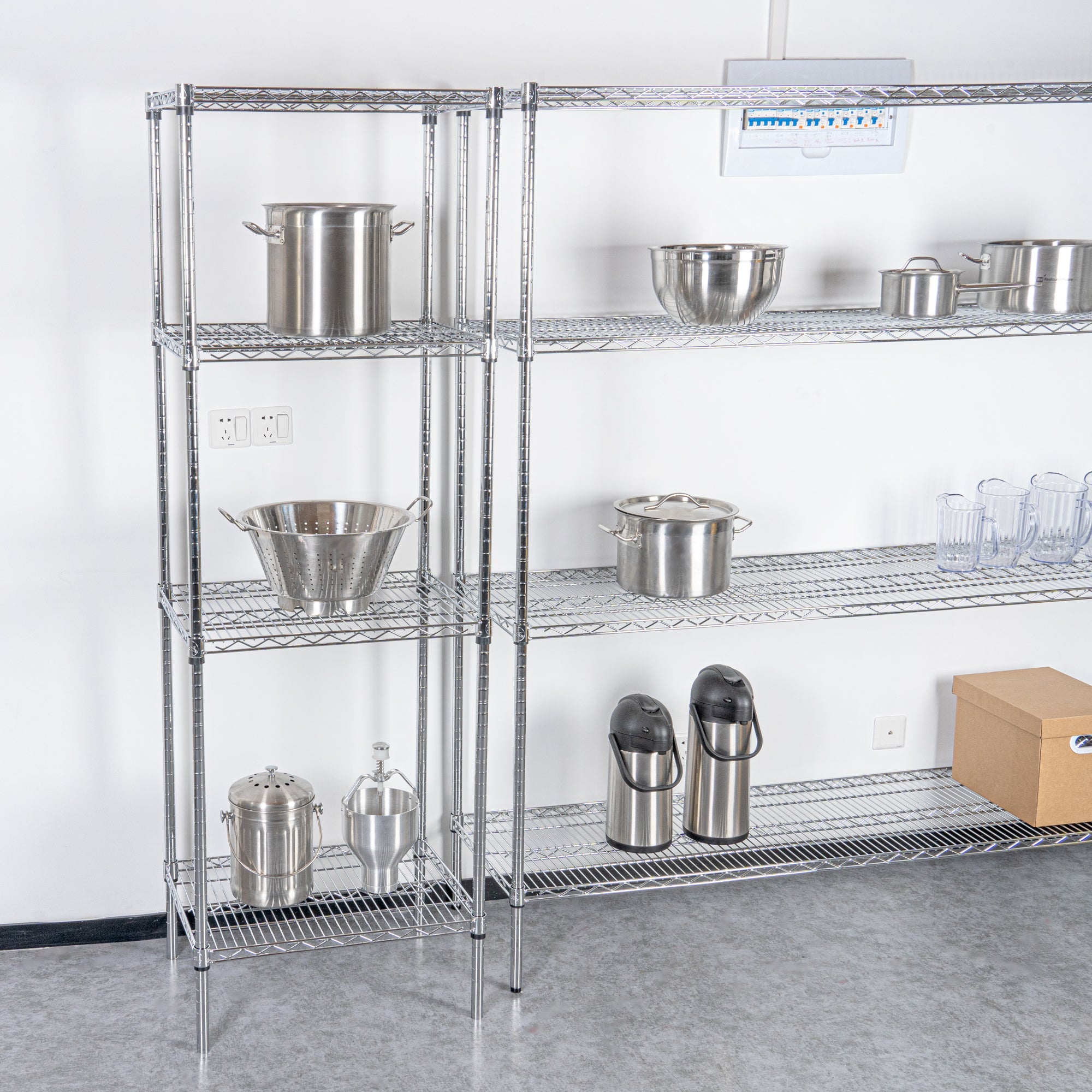 Chef 101 NSF Chrome Shelf - 18" x 24" - 4 count box