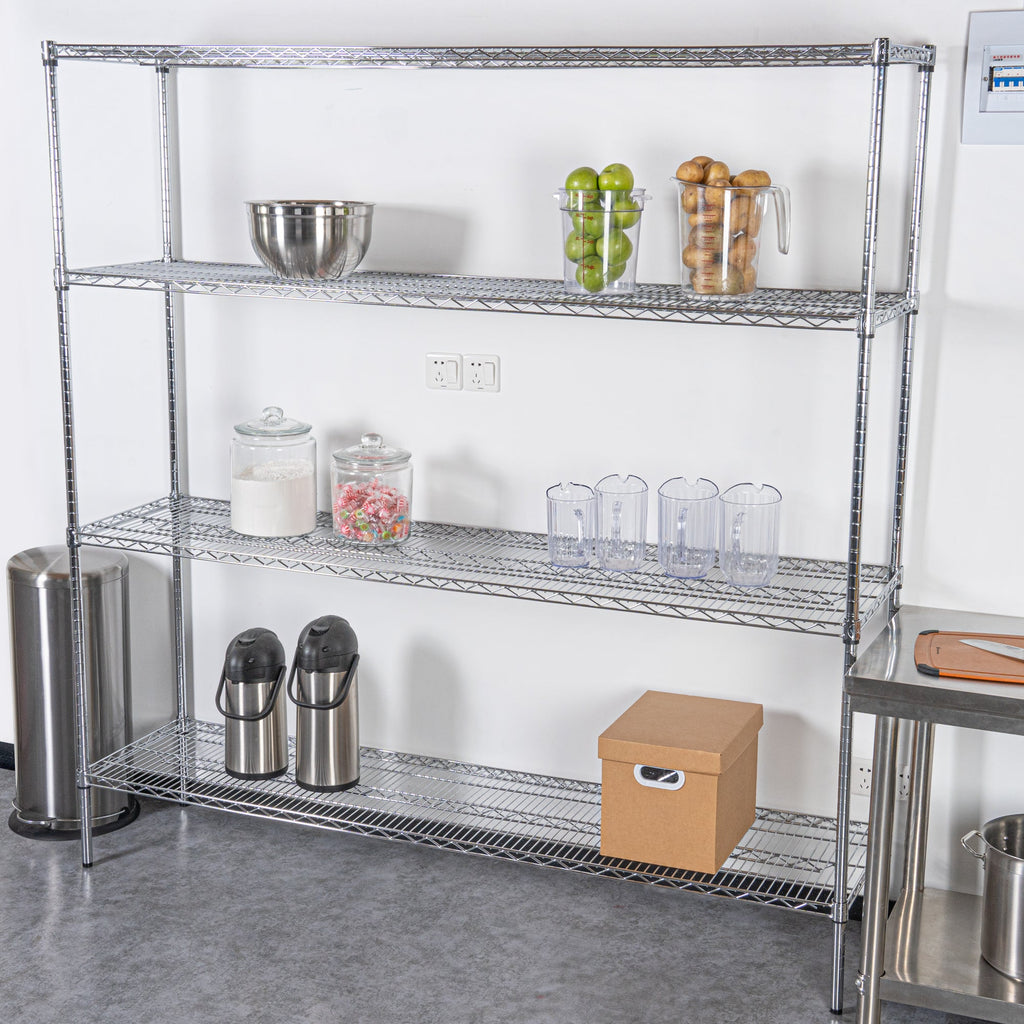 Chef 101 NSF Chrome Shelf - 18" x 72" - 4 count box