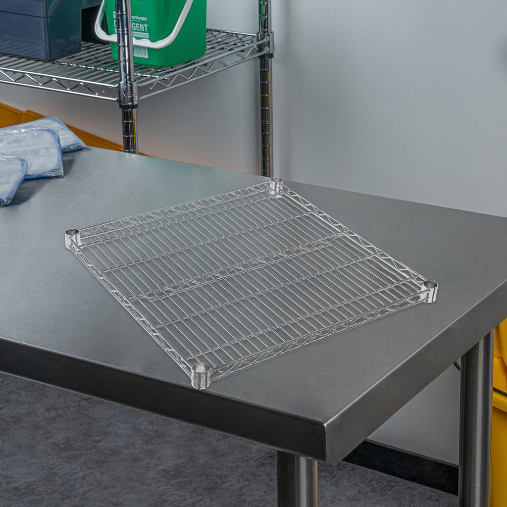Chef 101 NSF Chrome Shelf - 24" x 24" - 4 count box