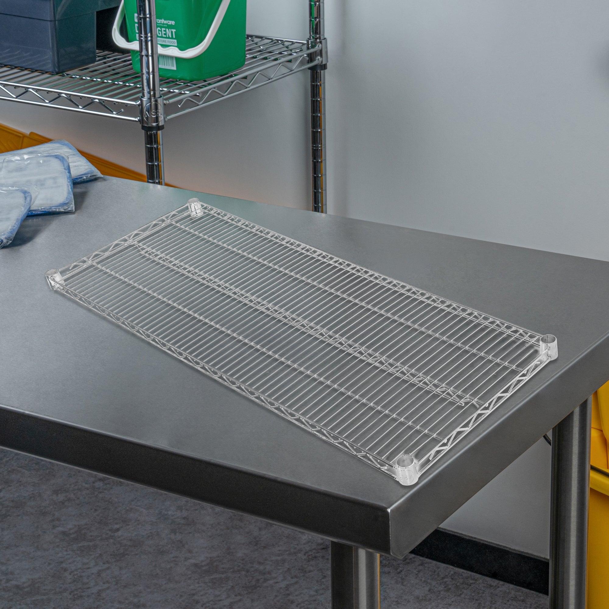 Chef 101 NSF Chrome Shelf - 24" x 48" - 4 count box
