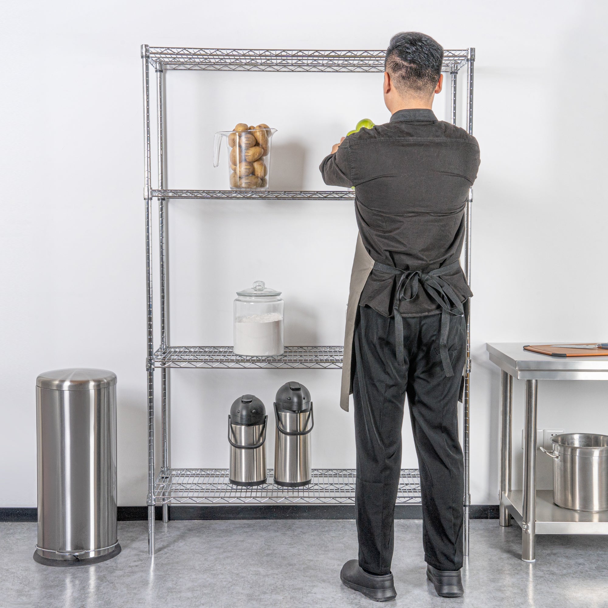 Chef 101 NSF Chrome Shelf - 24" x 48" - 4 count box