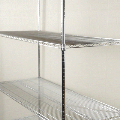 Chef 101 NSF Chrome Shelf - 24" x 60" - 4 count box