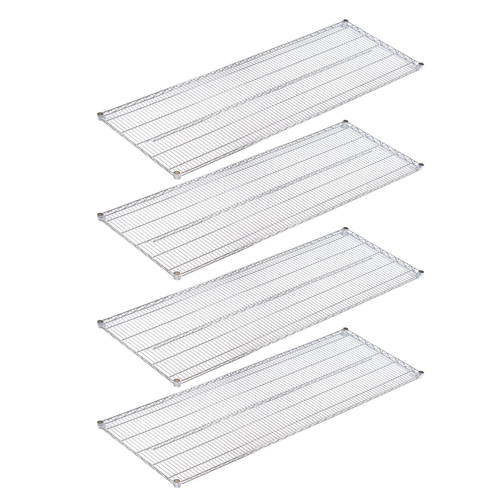 Chef 101 NSF Chrome Shelf - 24" x 72" - 4 count box