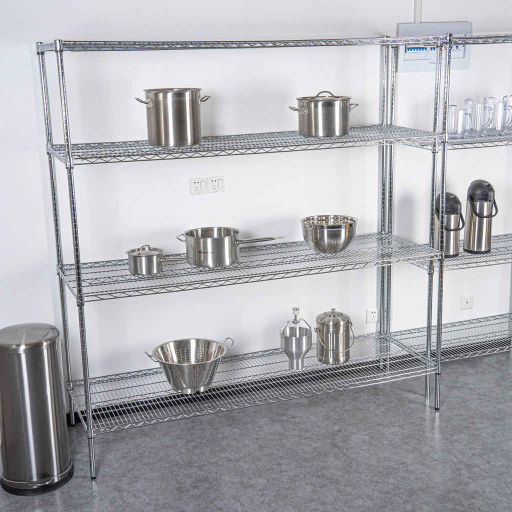 Chef 101 NSF Chrome Shelf - 24" x 72" - 4 count box