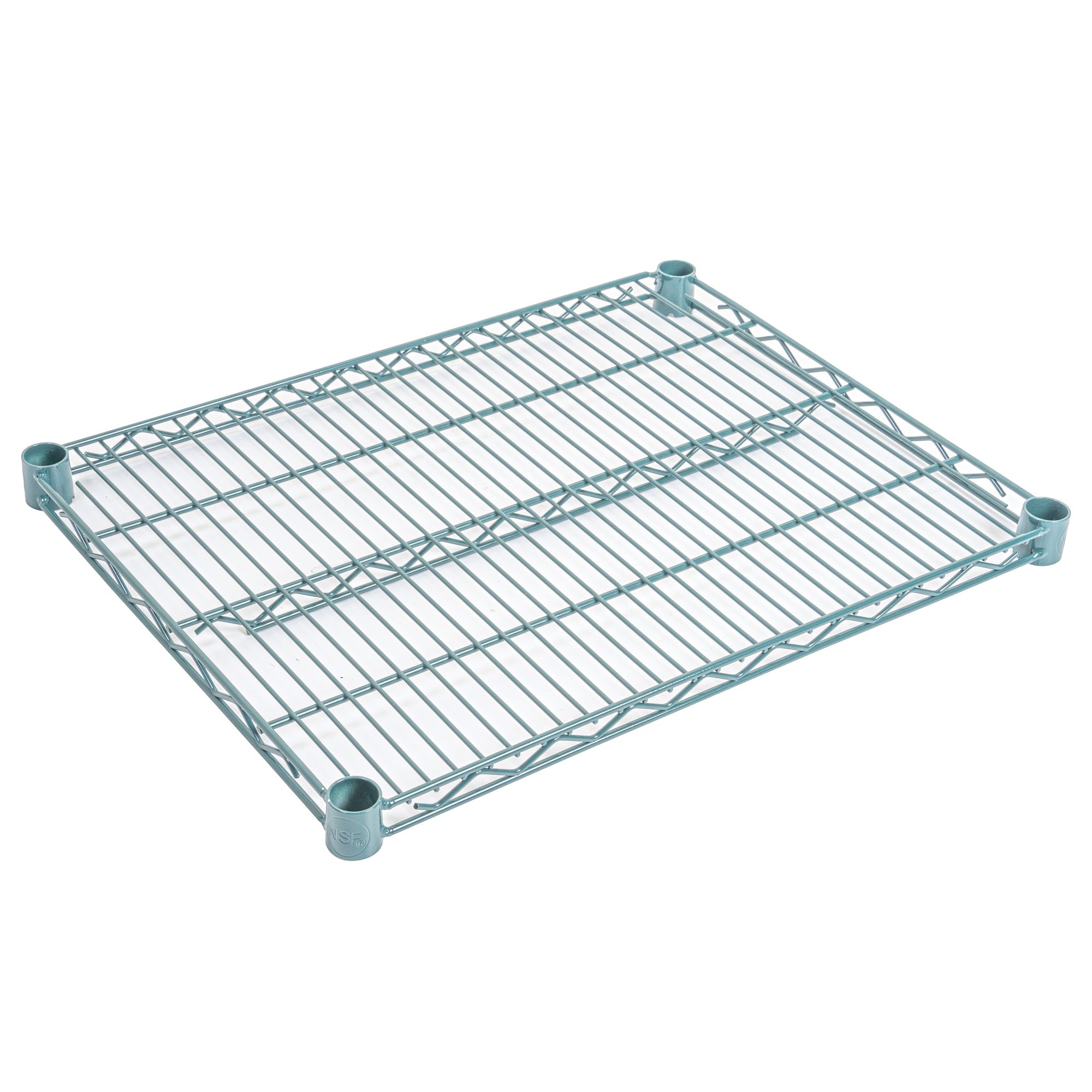 Chef 101 NSF Green Epoxy Shelf - Corrosion-Resistant - 18" x 24" - 4 count box