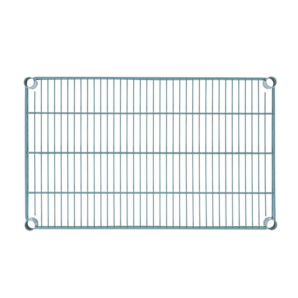 Chef 101 NSF Green Epoxy Shelf - Corrosion-Resistant - 18" x 30" - 4 count box