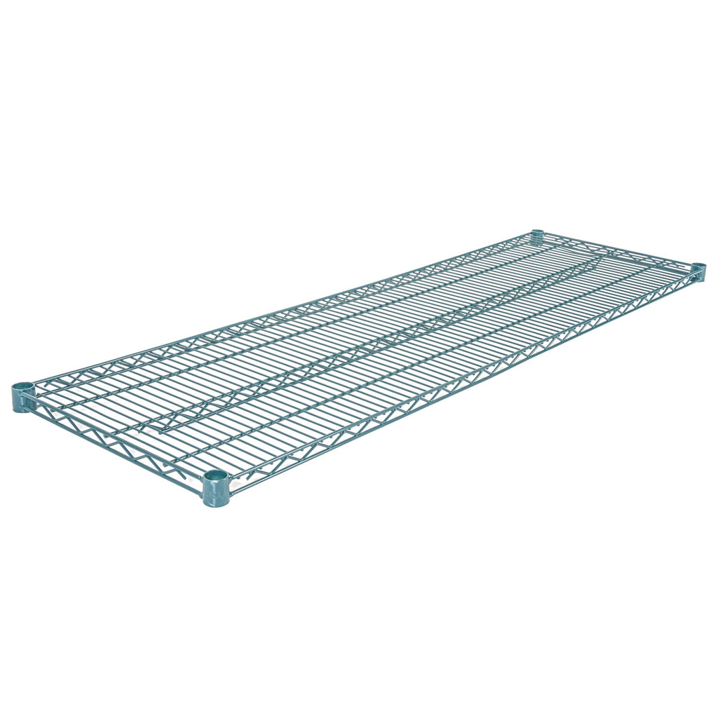 Chef 101 NSF Green Epoxy Shelf - Corrosion-Resistant - 18" x 60" - 4 count box