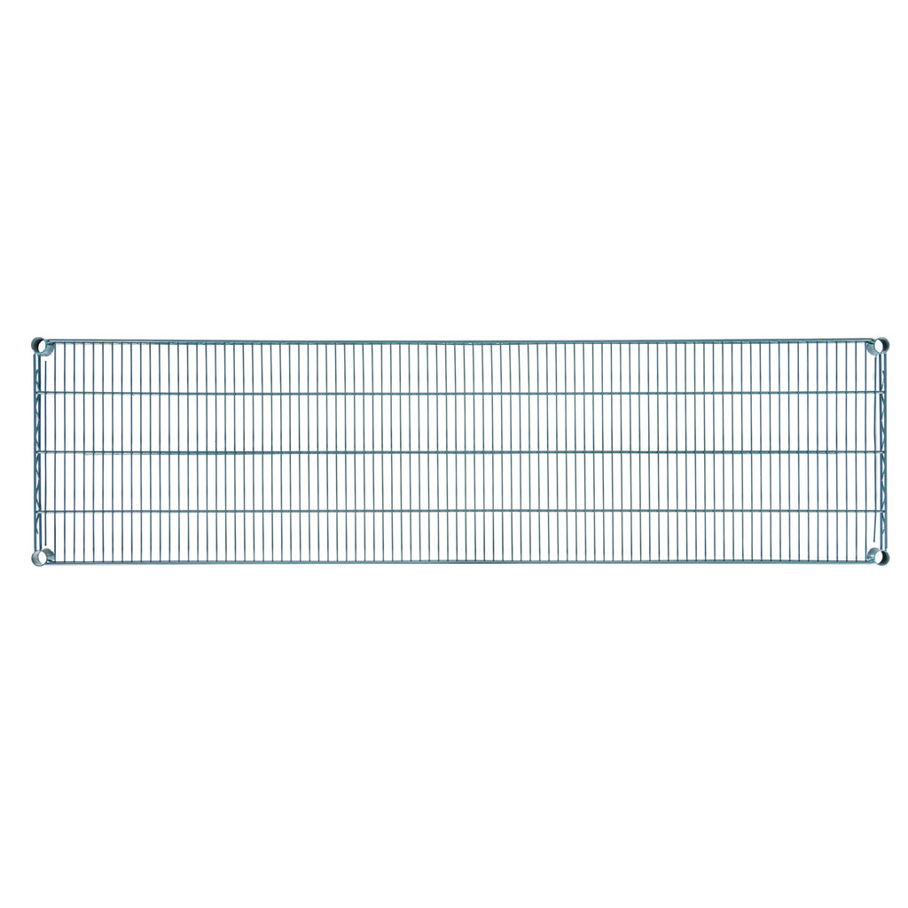 Chef 101 NSF Green Epoxy Shelf - Corrosion-Resistant - 18" x 72" - 4 count box