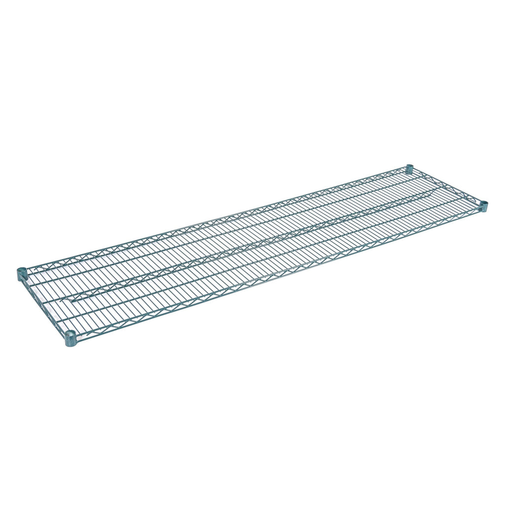 Chef 101 NSF Green Epoxy Shelf - Corrosion-Resistant - 18" x 72" - 4 count box