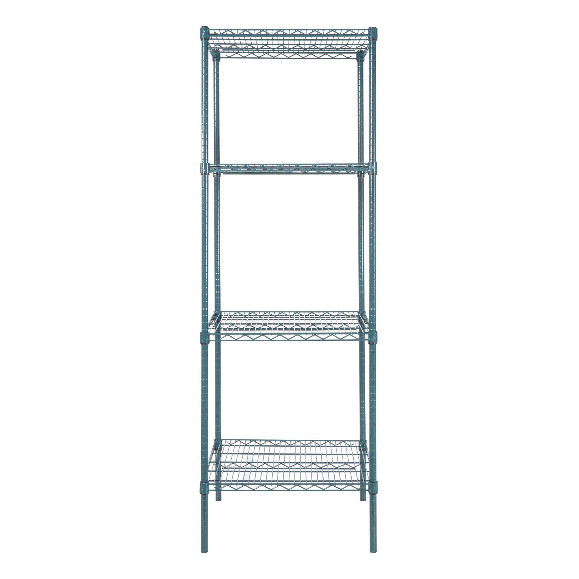 Chef 101 NSF Green Epoxy Shelf - Corrosion-Resistant - 24" x 24" - 4 count box