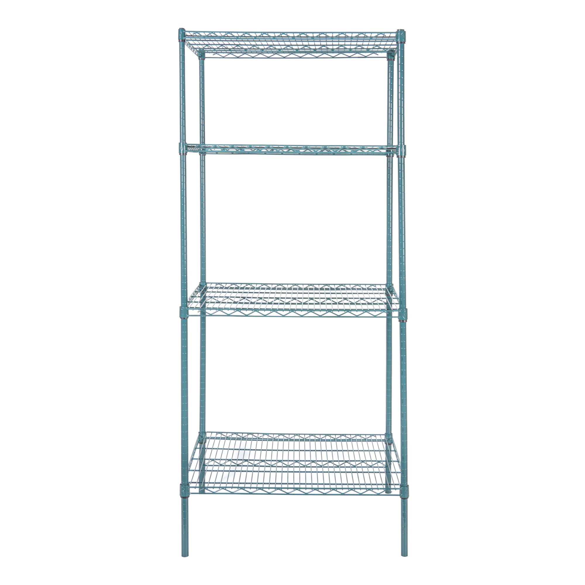 Chef 101 NSF Green Epoxy Shelf - Corrosion-Resistant - 24" x 30" - 4 count box
