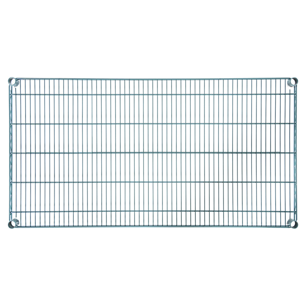 Chef 101 NSF Green Epoxy Shelf - Corrosion-Resistant - 24" x 48" - 4 count box