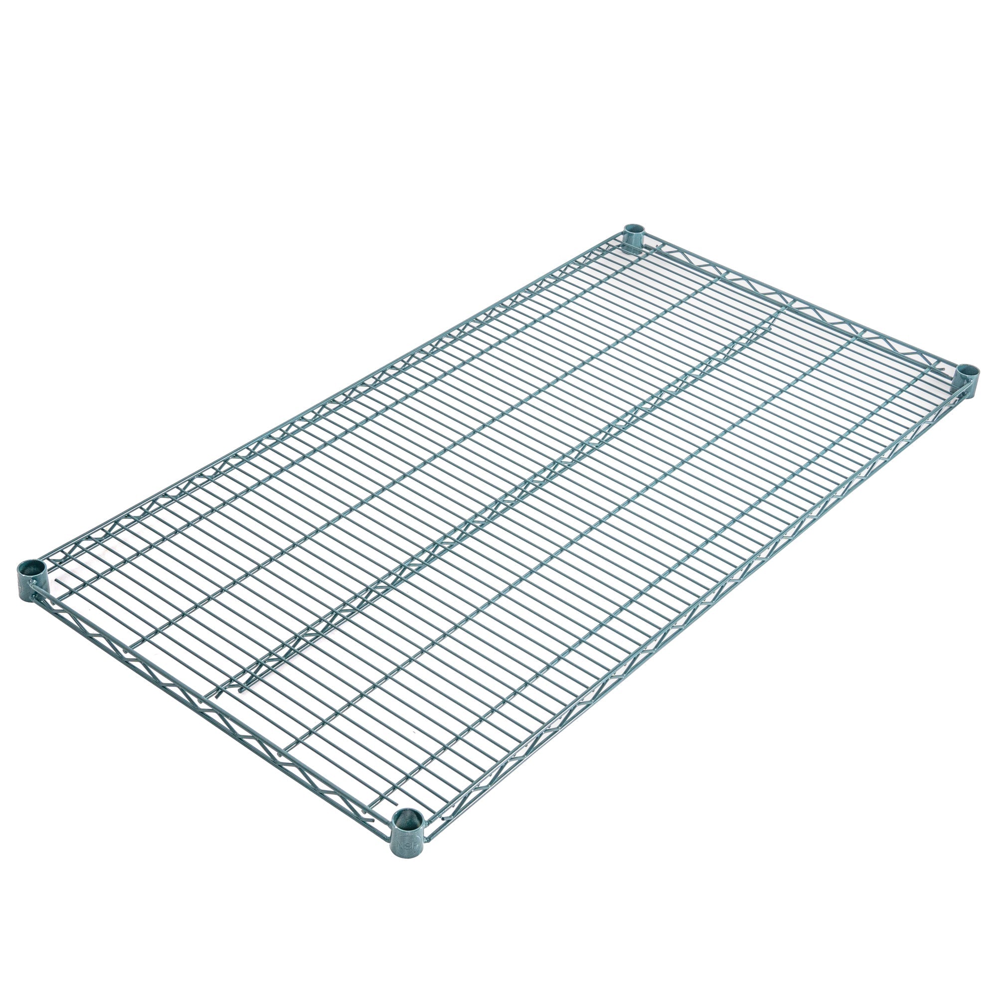 Chef 101 NSF Green Epoxy Shelf - Corrosion-Resistant - 24" x 48" - 4 count box