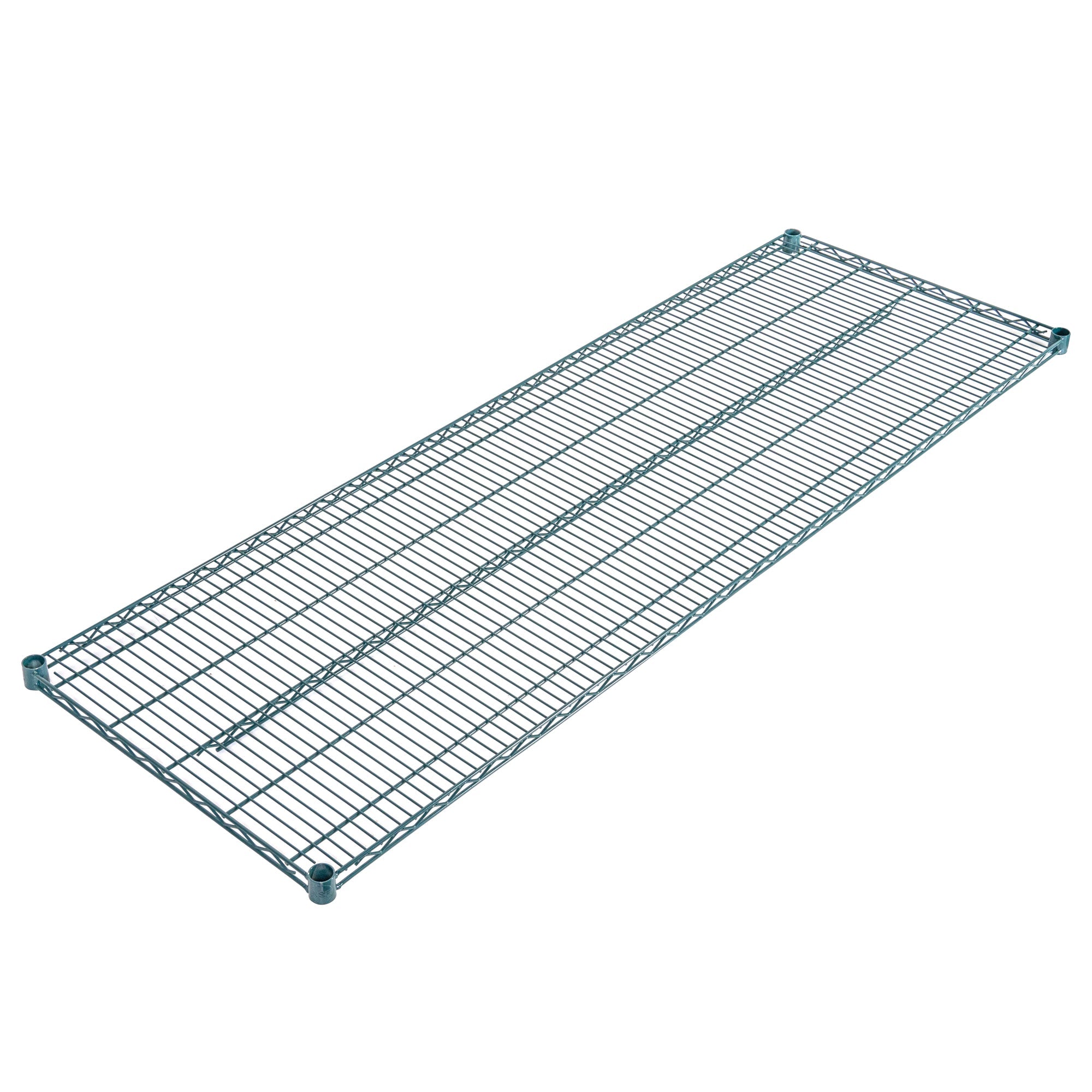 Chef 101 NSF Green Epoxy Shelf - Corrosion-Resistant - 24" x 72" - 4 count box