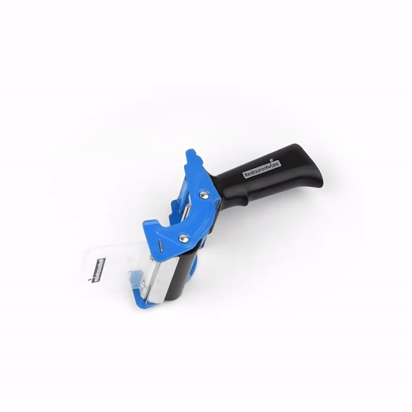 Handy Tek Blue Heavy-Duty Tape Dispenser Gun - 3" - 1 count box