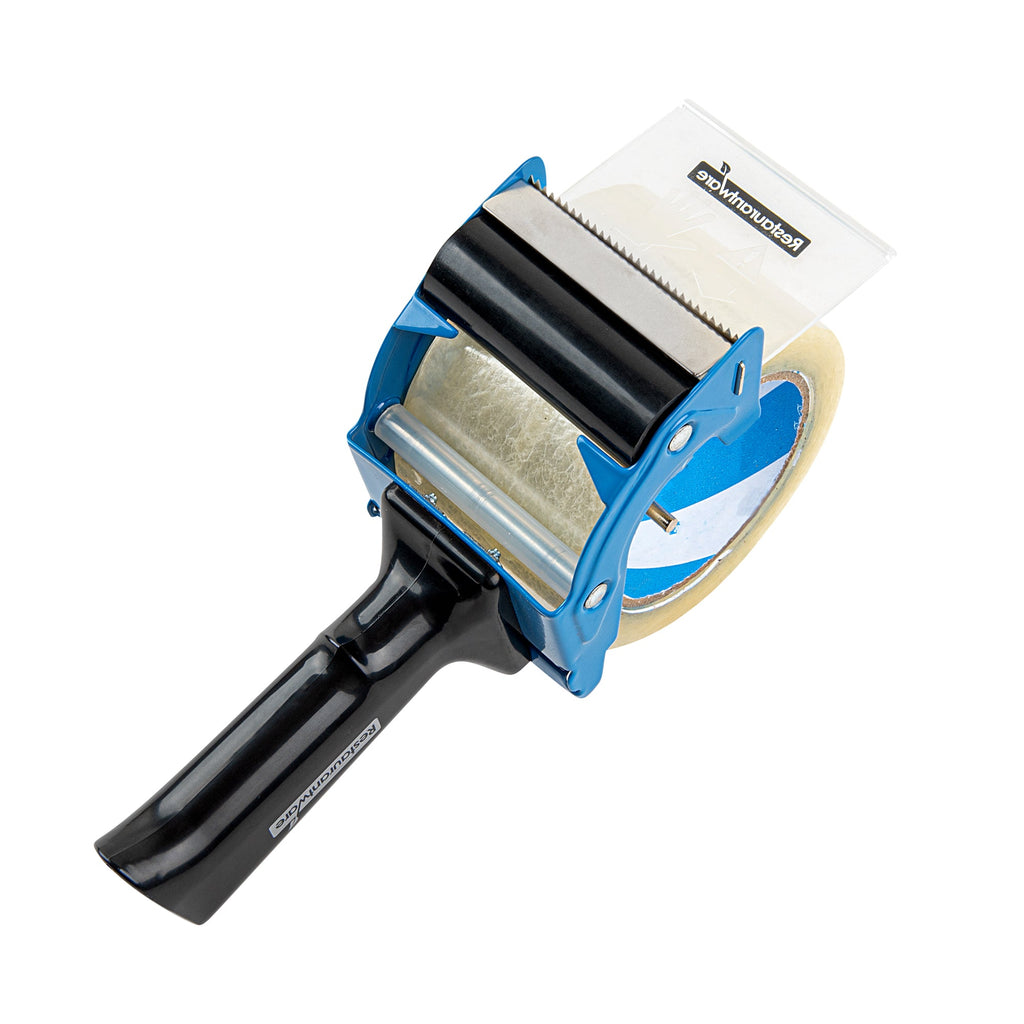 Handy Tek Blue Heavy-Duty Tape Dispenser Gun - 3" - 10 count box