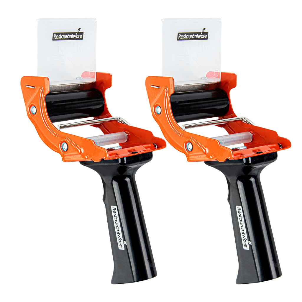 Handy Tek Orange Heavy-Duty Tape Dispenser Gun - 3" - 1 count box