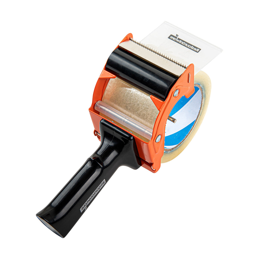 Handy Tek Orange Heavy-Duty Tape Dispenser Gun - 3" - 10 count box
