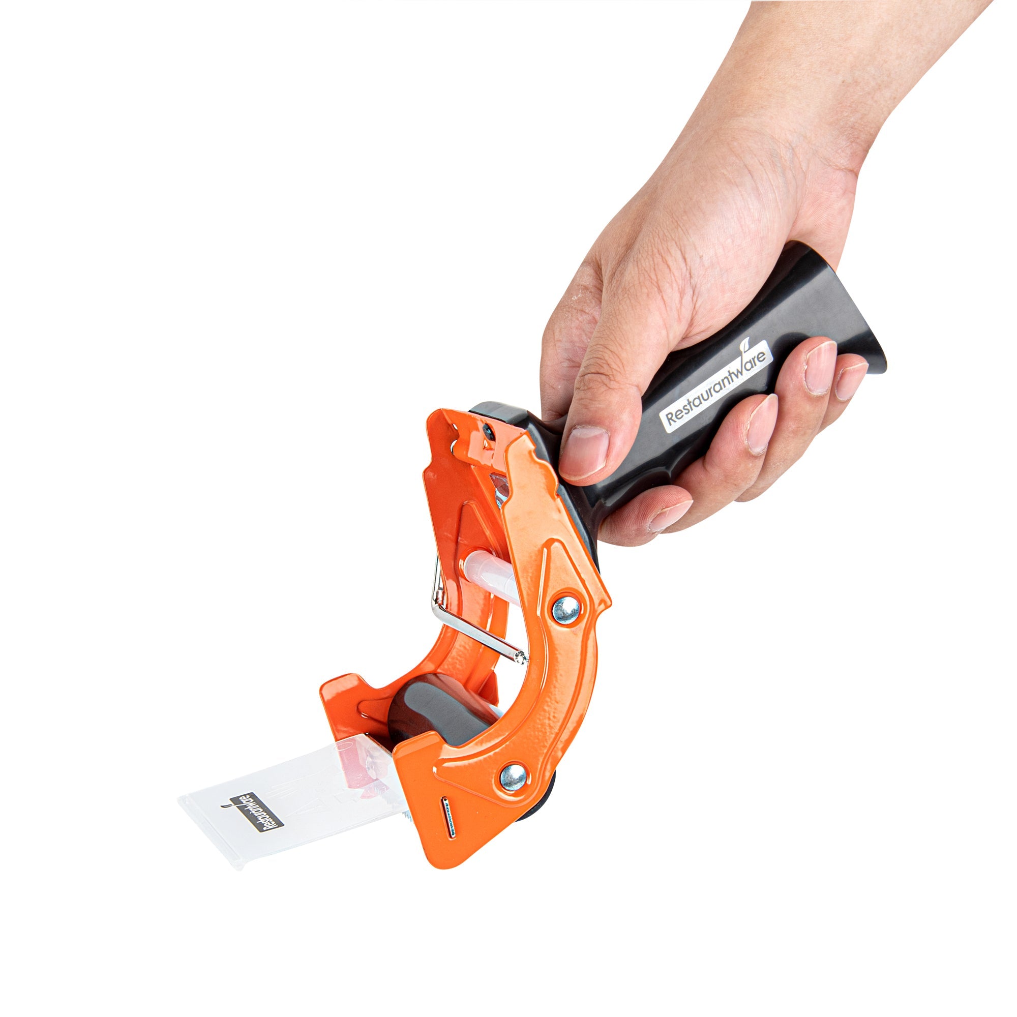 Handy Tek Orange Heavy-Duty Tape Dispenser Gun - 3" - 10 count box