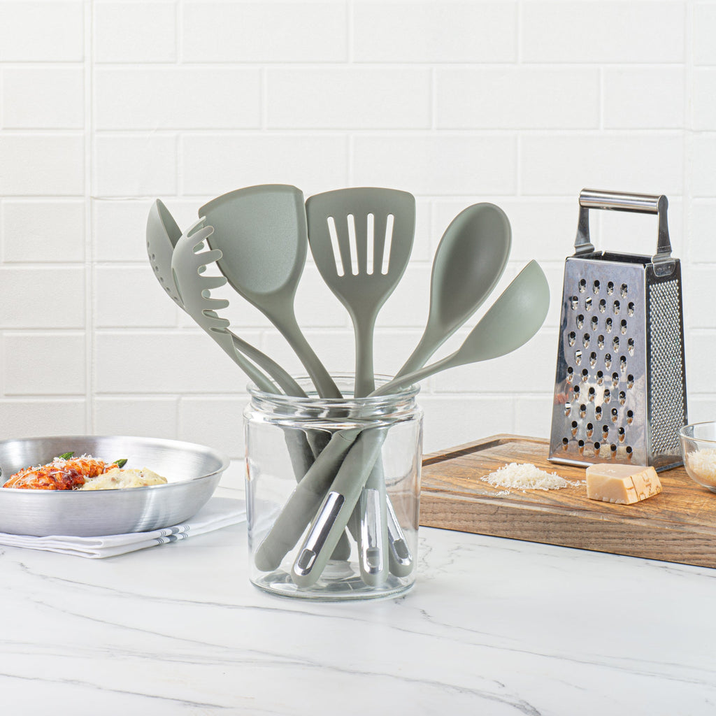 Met Lux Green Silicone Cooking Utensil Set - 6-Piece - 10 count box