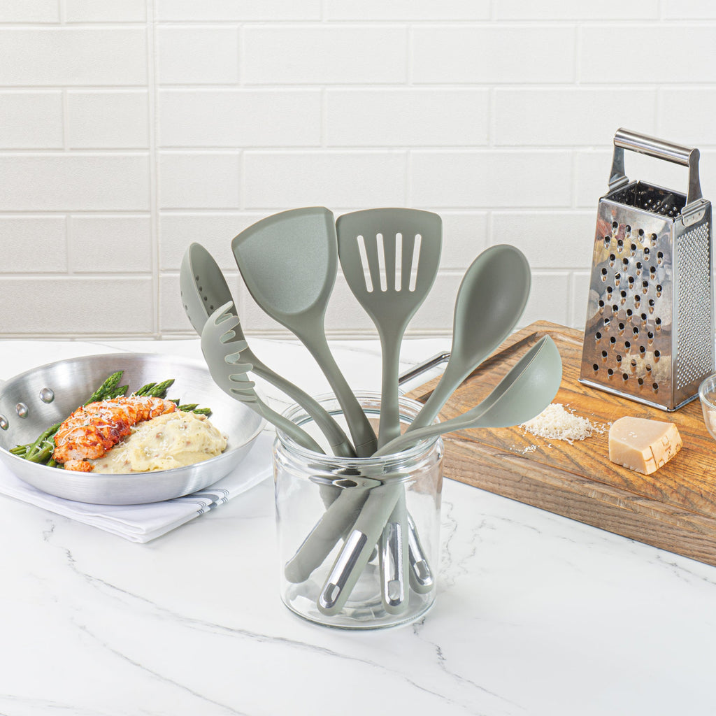 Met Lux Green Silicone Cooking Utensil Set - 6-Piece - 10 count box