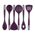 Met Lux Purple Silicone Cooking Utensil Set - 6-Piece - 1 count box