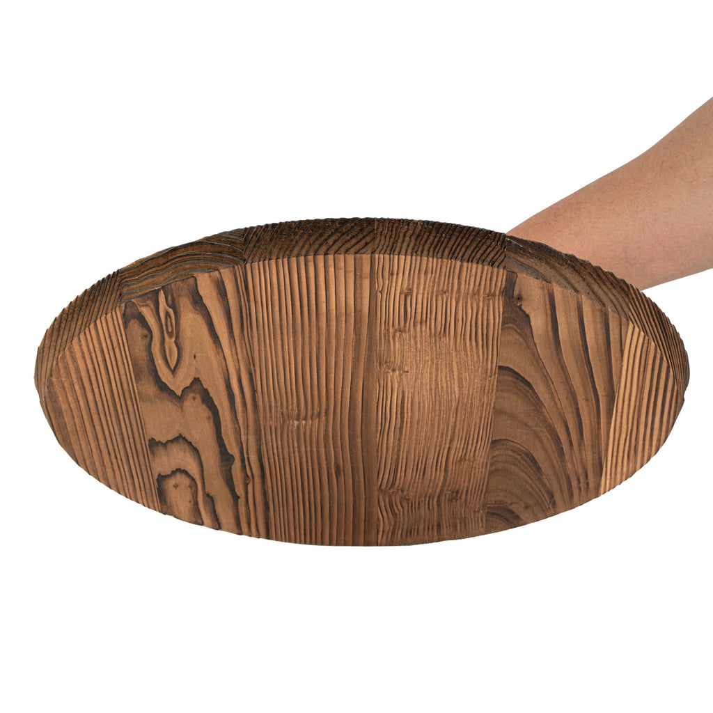 Motomori 12" Handmade Lightweight Wood Wok Lid - 1 count box