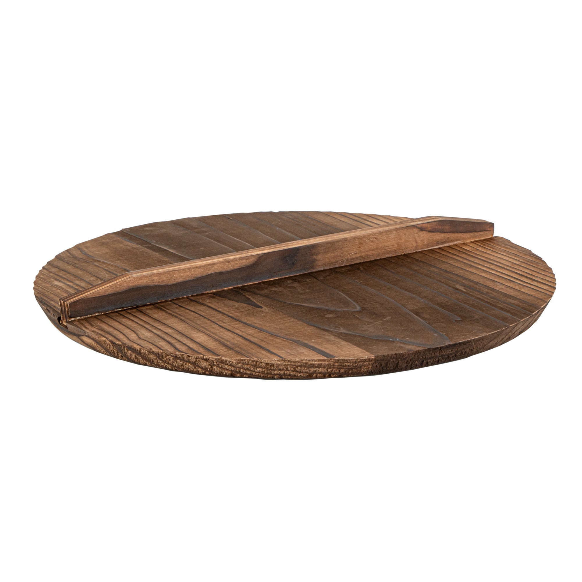 Motomori 14" Handmade Lightweight Wood Wok Lid - 1 count box
