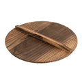 Motomori 14" Handmade Lightweight Wood Wok Lid - 1 count box