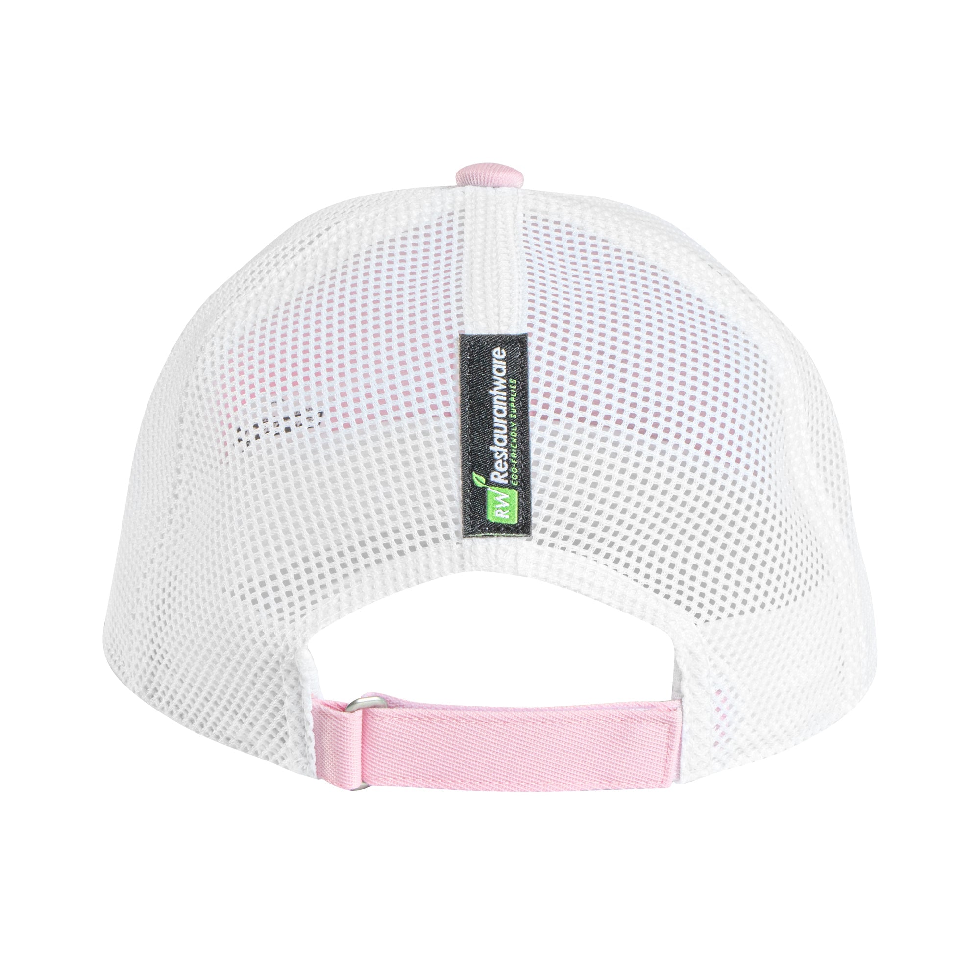 RW Threads Pink and White Trucker Snapback Hat - 1 count box