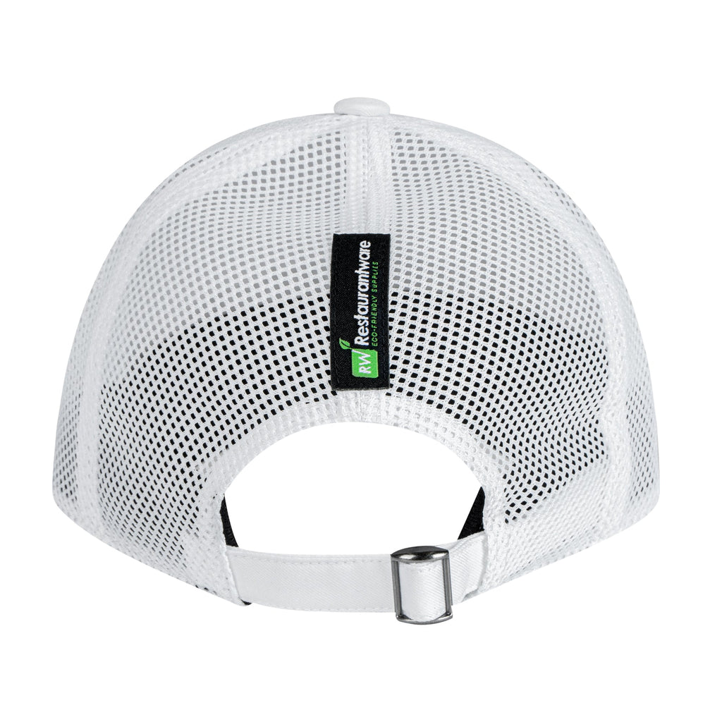 RW Threads Gray and White Trucker Snapback Hat - 1 count box