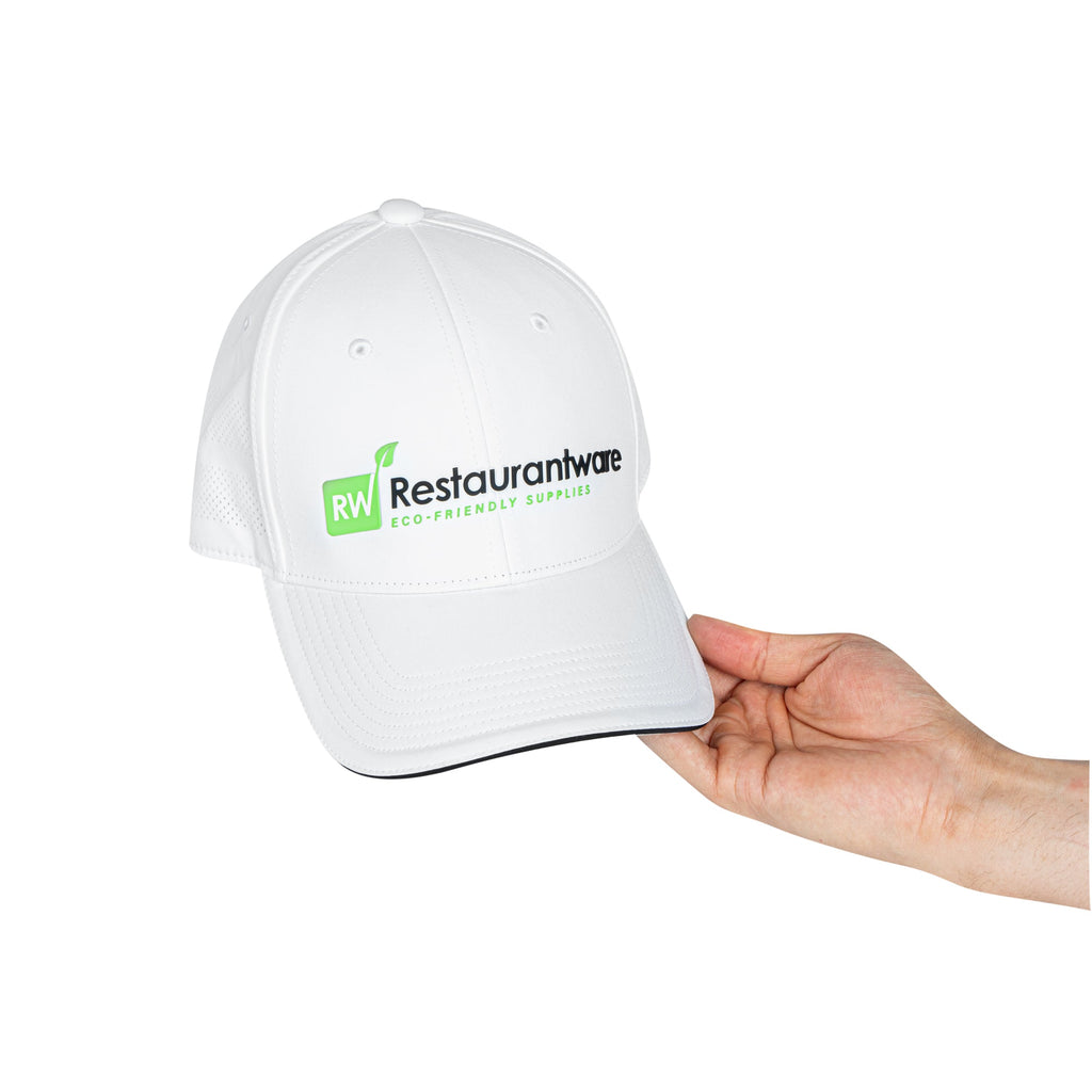 RW Threads White Adjustable Perforated Hat - 1 count box