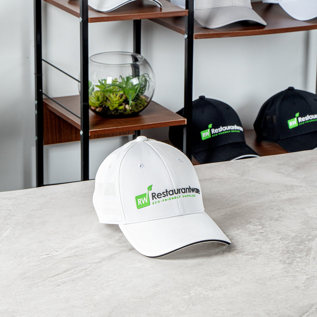 RW Threads White Adjustable Perforated Hat - 1 count box