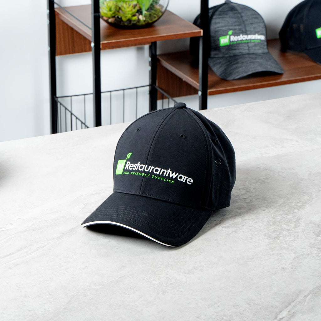 RW Threads Black Adjustable Perforated Hat - 1 count box