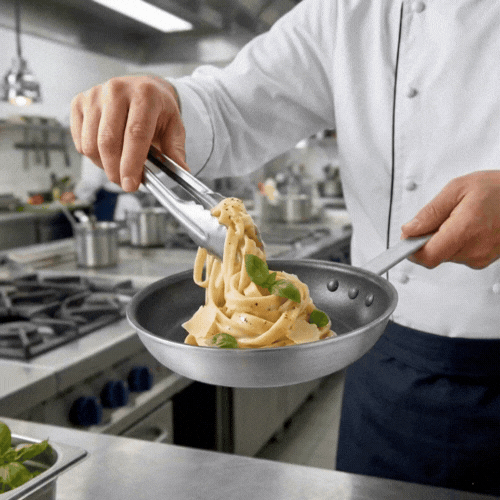 Met Lux Aluminum 8" Fry Pan - Non-Stick - 1 count box