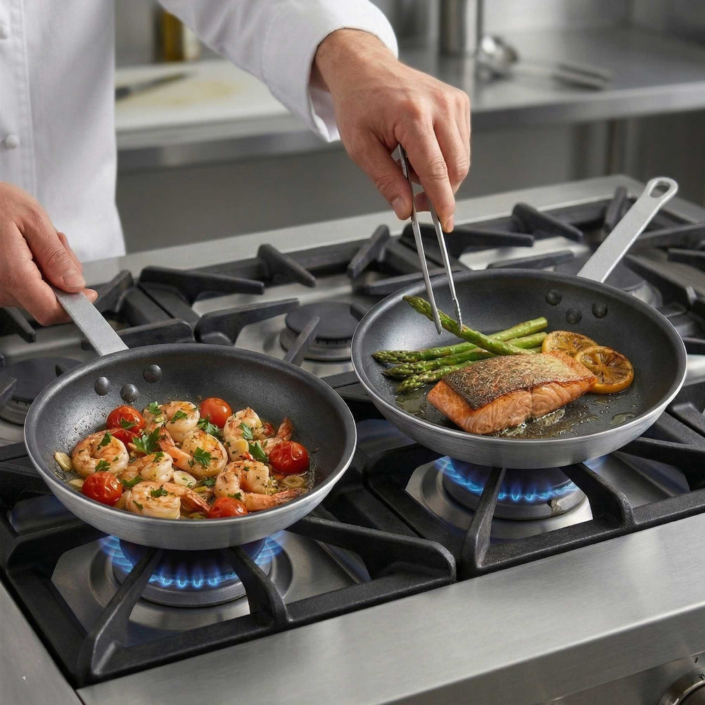 Met Lux Aluminum 8" Fry Pan - Non-Stick - 1 count box