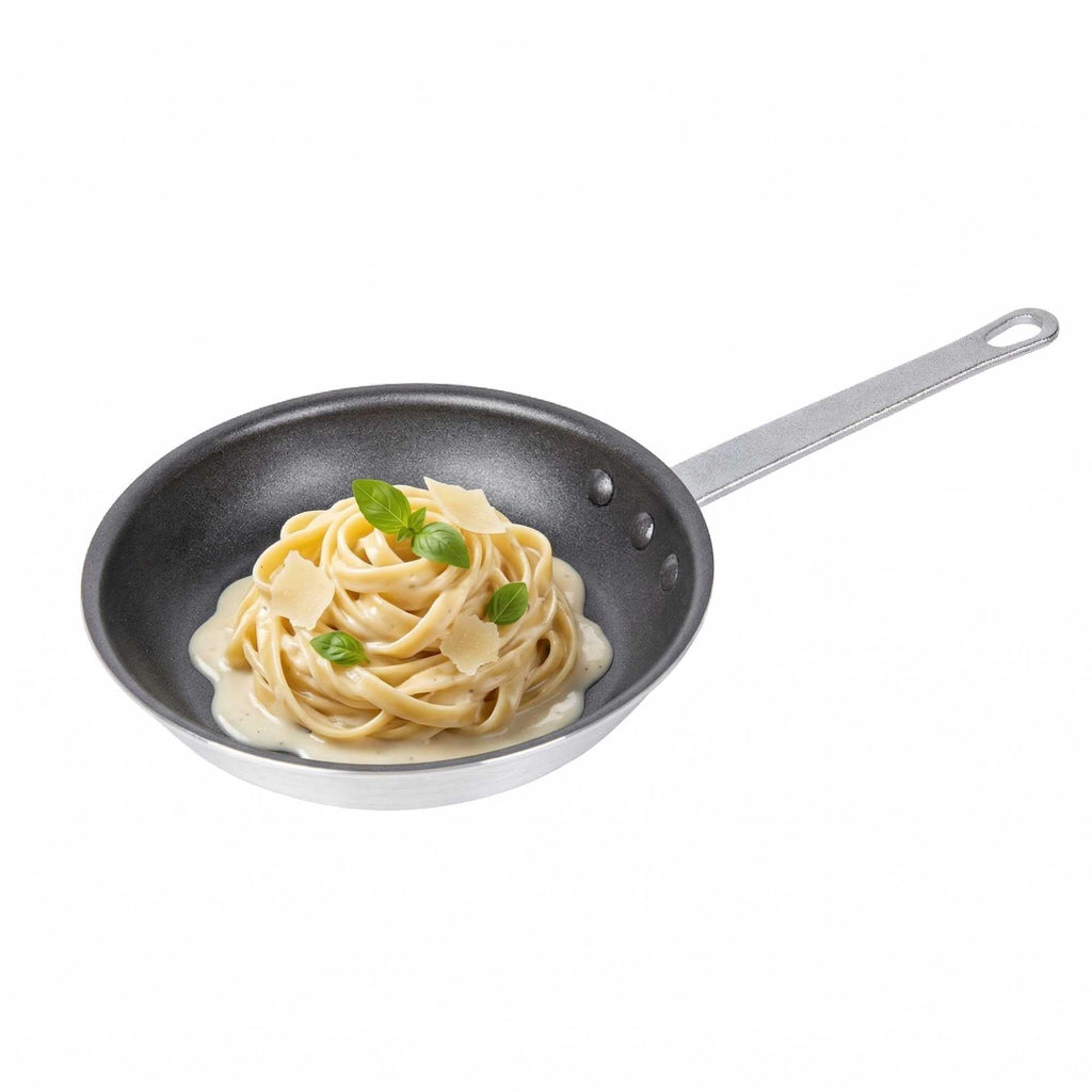 Met Lux Aluminum 8" Fry Pan - Non-Stick - 6 count box