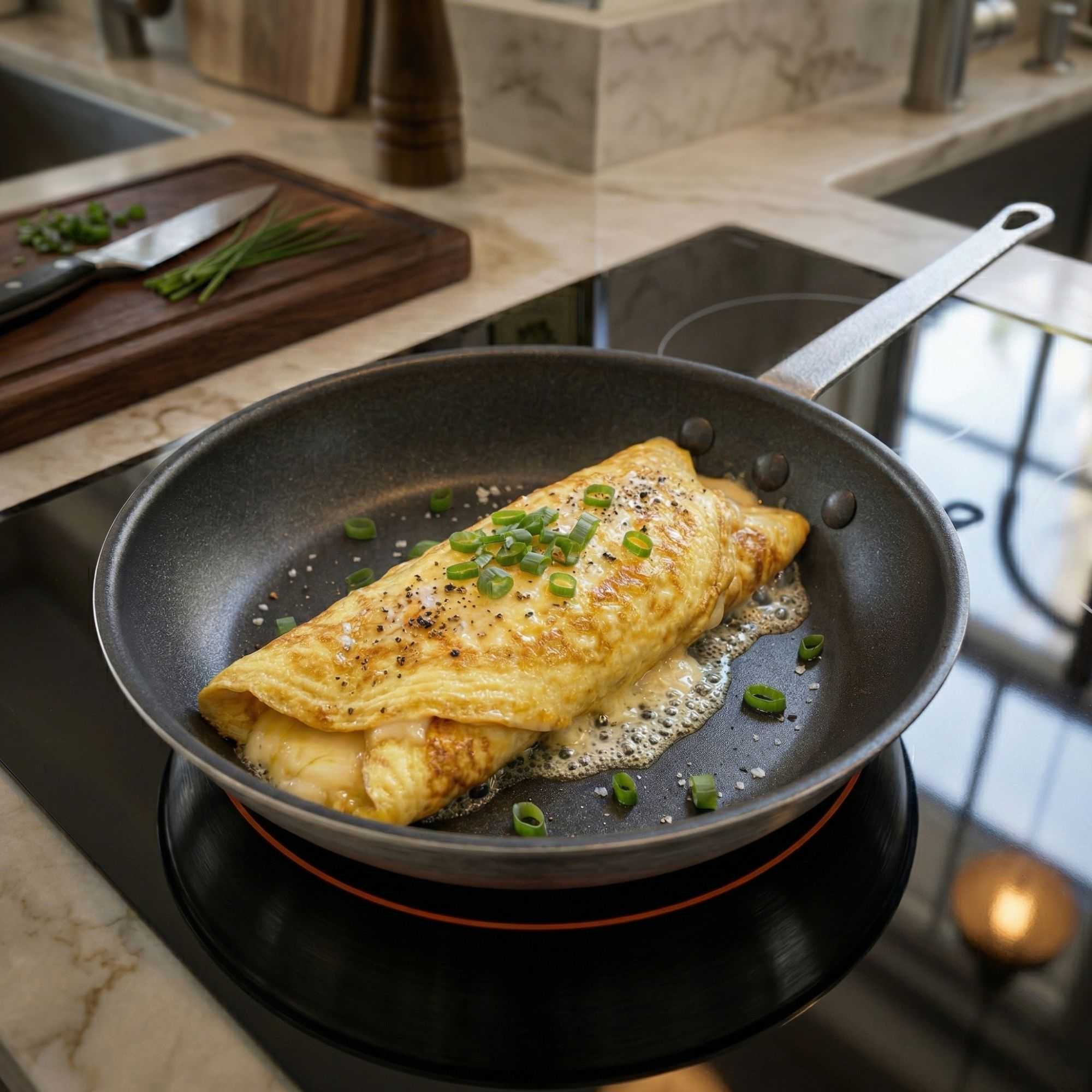 Met Lux Aluminum 10" Fry Pan - Non-Stick - 1 count box