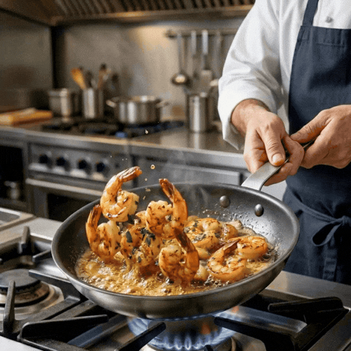Met Lux Aluminum 10" Fry Pan - Non-Stick - 6 count box