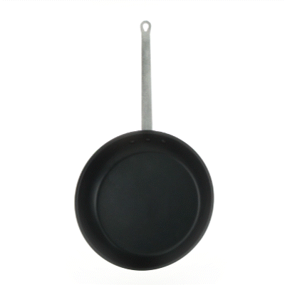 Met Lux Aluminum 14" Fry Pan - Non-Stick - 6 count box