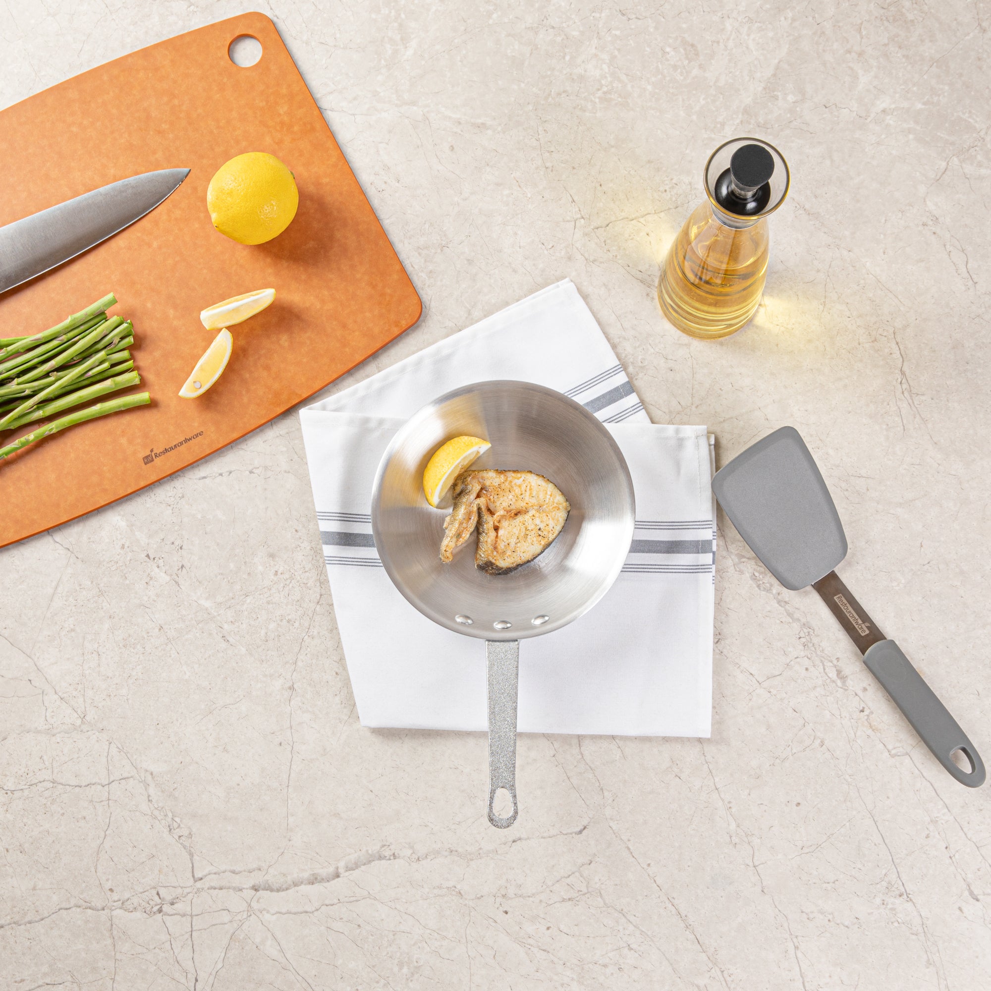 Met Lux Aluminum 7" Fry Pan - 6 count box