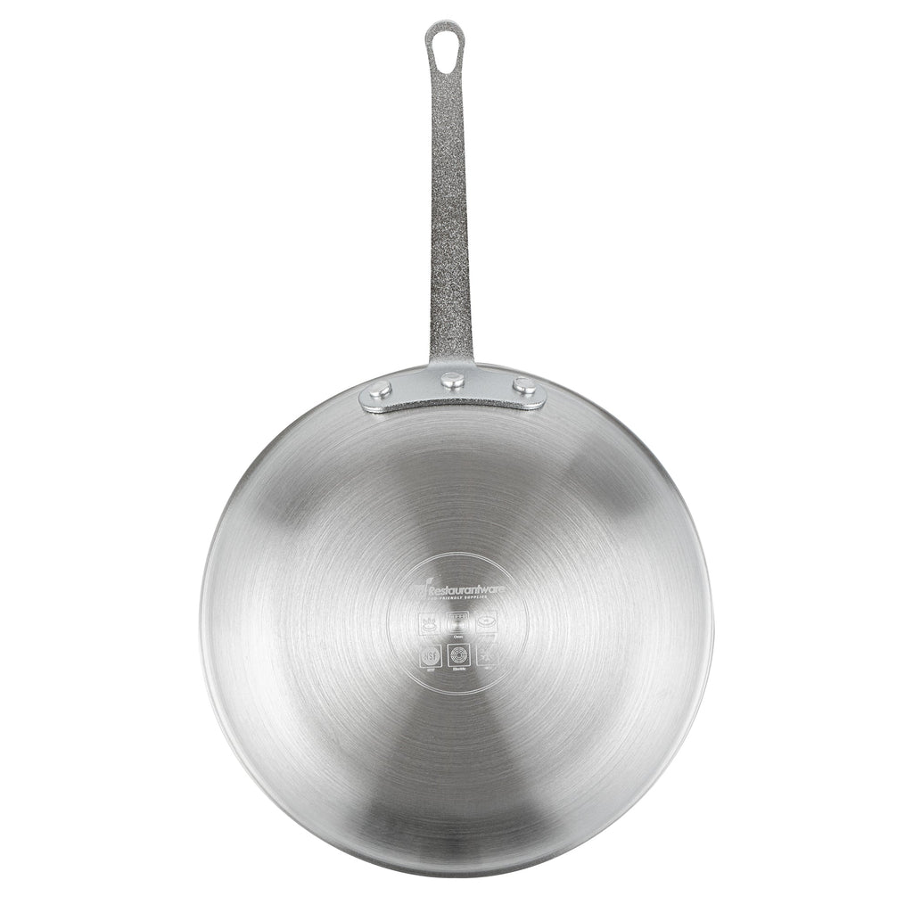 Met Lux Aluminum 10" Fry Pan - 6 count box