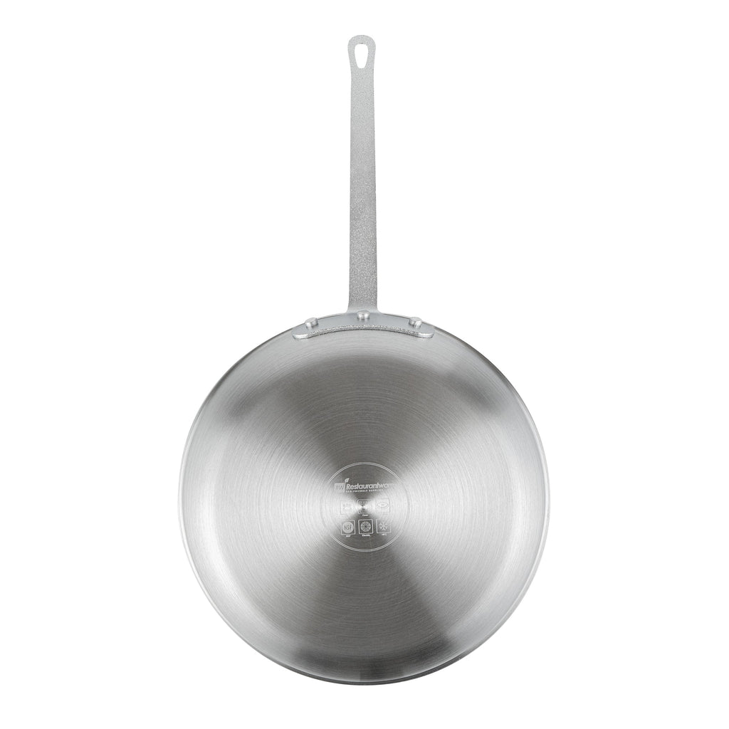 Met Lux Aluminum 12" Fry Pan - 6 count box