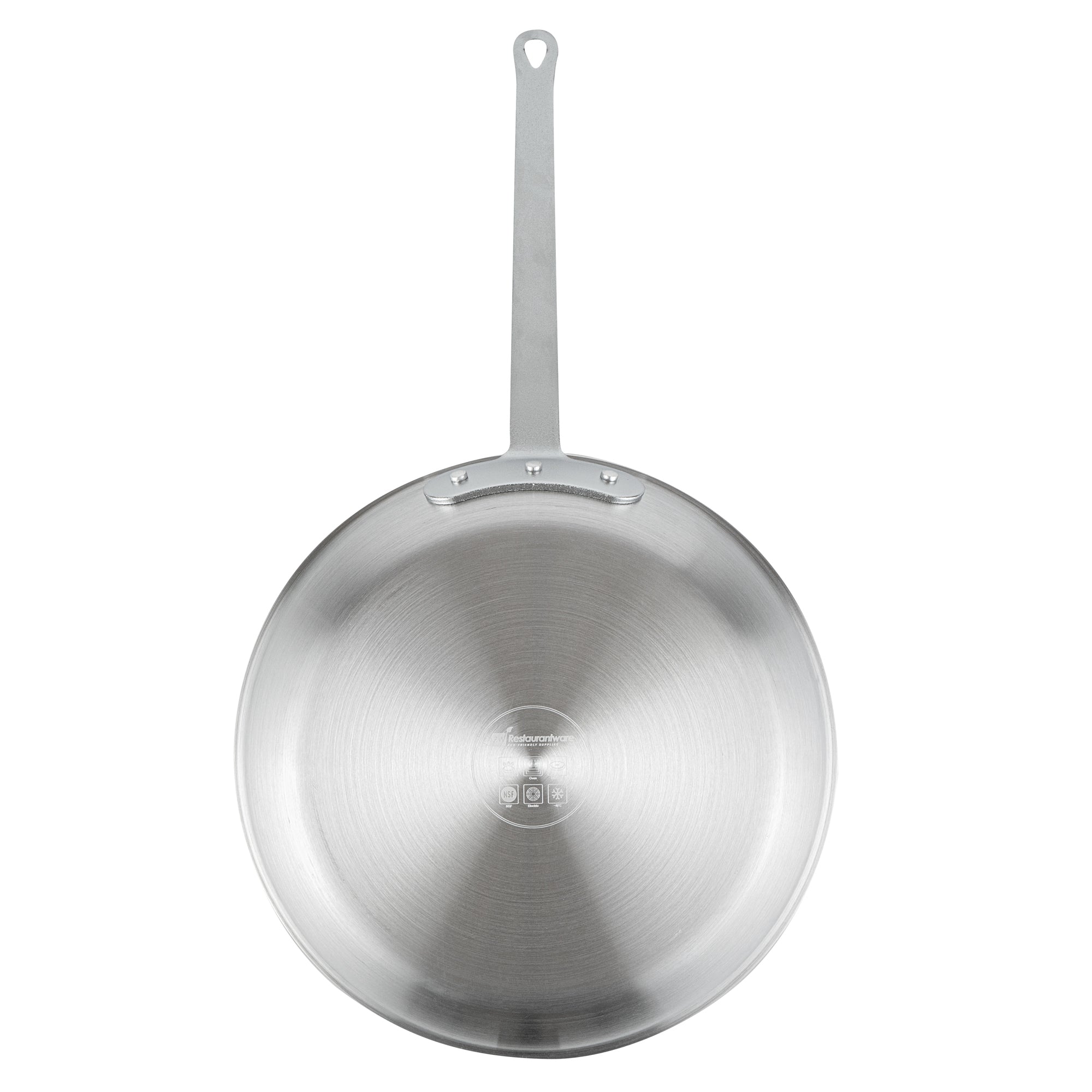 Met Lux Aluminum 14" Fry Pan - 1 count box