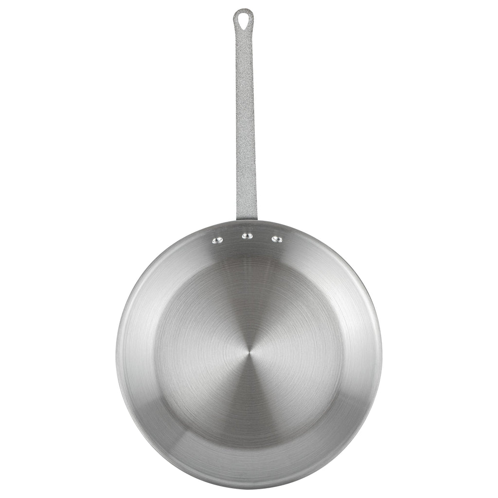 Met Lux Aluminum 14" Fry Pan - 6 count box